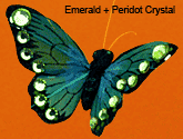 Emerald + Peridot Crystal