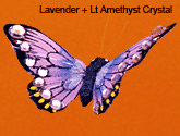 Lavender + Lt Amethyst Crystal